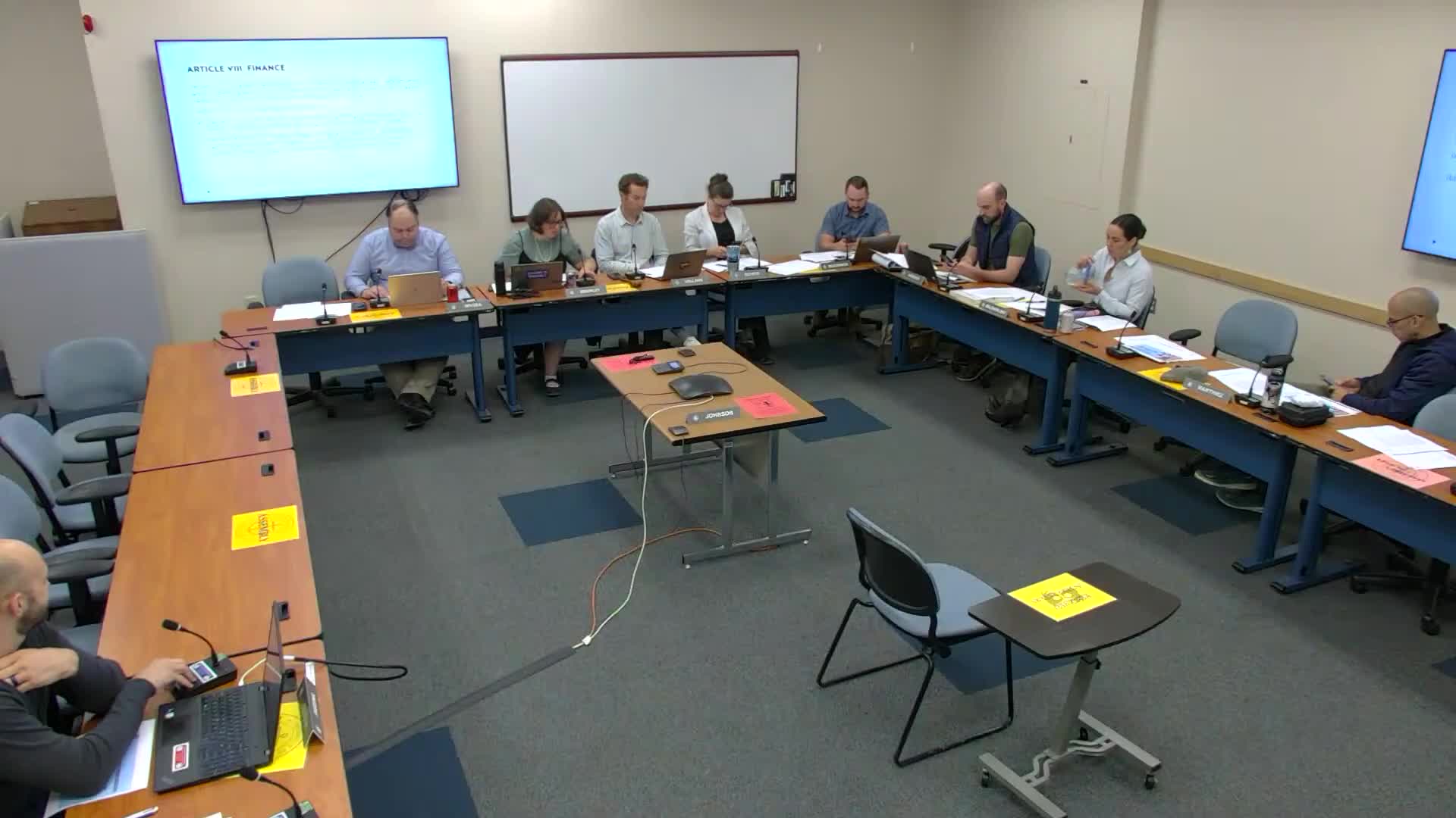 Staff explain tax‑cap mechanics, year‑end lapses and the general project fund