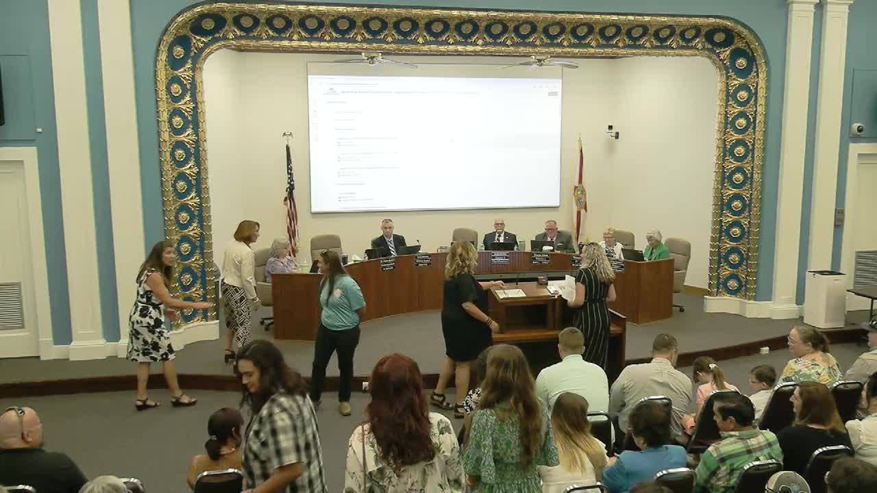 Santa Rosa County Celebrates Scholarship Recipients and HVAC Program Recognition