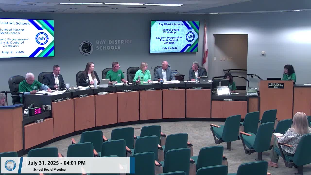 District Leaders Unveil Updated Student Progression Plan and Code of Conduct