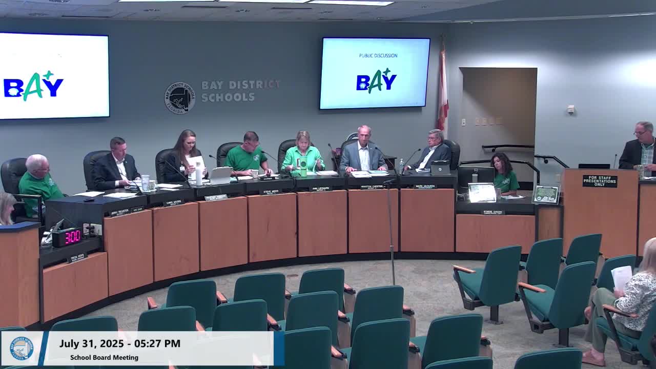 School Board Sets September 11 for Final Budget Adoption and Workshop Discussion