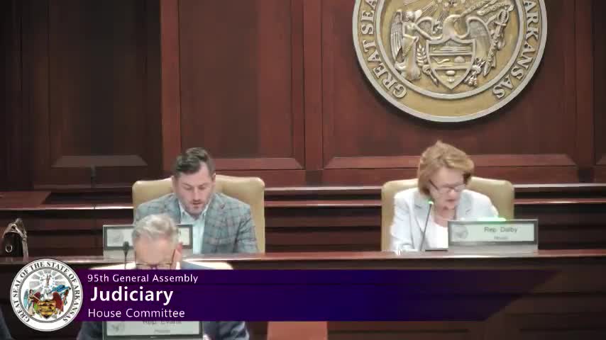 Arkansas panel adopts interim study to update Domestic Abuse Act after survivor testimony