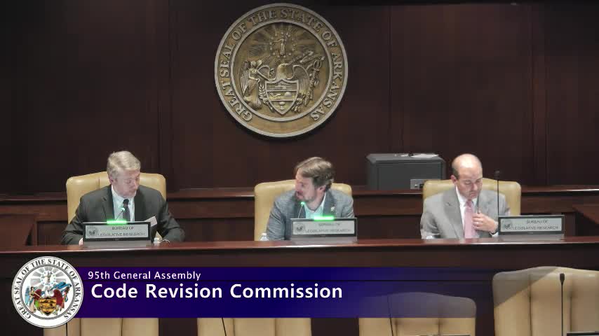 Commission strikes lone 'also' but stops short of changing 'shall' to 'may' in Act 798 self-exclusion language