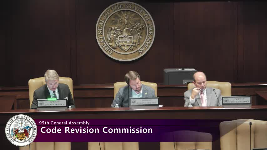 Code Revision Commission follows precedent and treats repeal as prevailing where Acts conflict