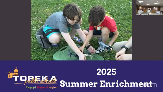 USD 501 previews needs assessment and flags risk if federal Title funds remain impounded