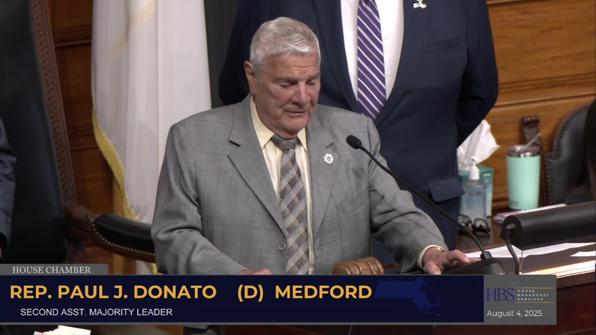 House passes bill authorizing MWRA to supply water to Lynnfield Center with emergency preamble