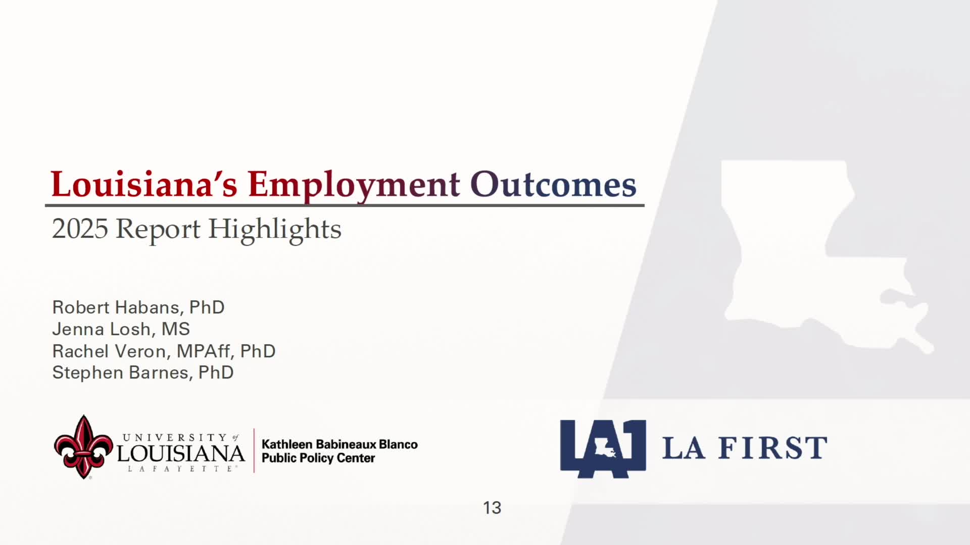 Louisiana Report Reveals Gender Disparities and Wage Mobility in Workforce Education Outcomes