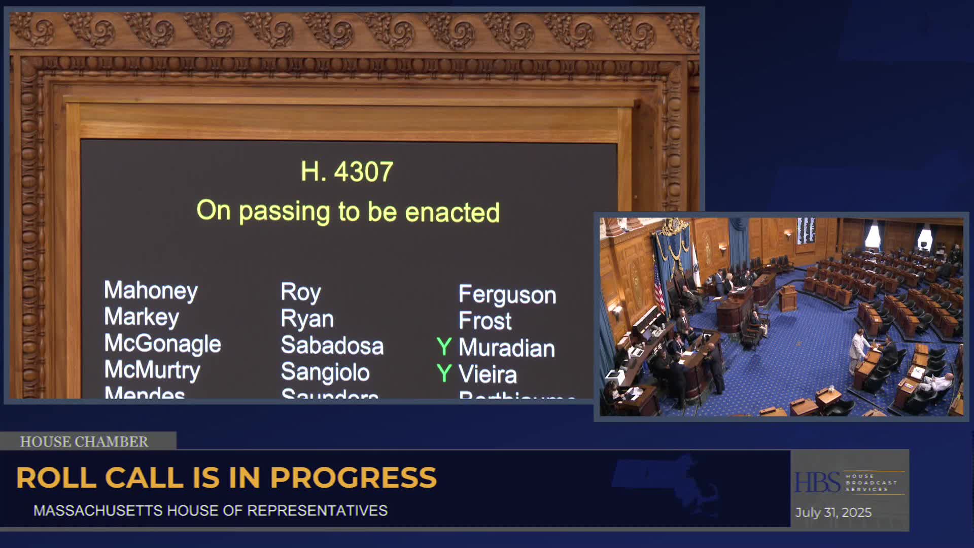 House concurs with Senate amendments to health-care protections bill; lawmakers highlight advisory group sunset and urgency