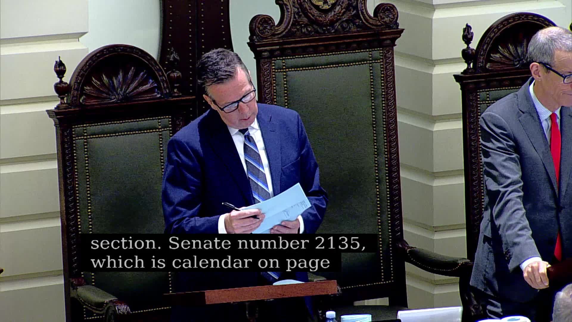 Senate adopts Fattman amendment and passes Upton land disposition bill to be engrossed