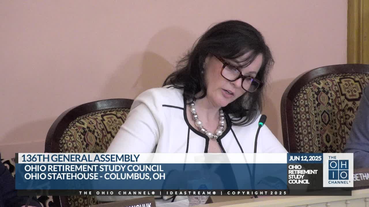 Highway Patrol Retirement System presents 2024 internal audit risk assessment to council