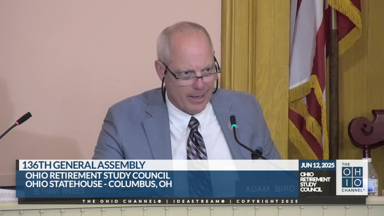 Council reviews routine rules changes; cost‑of‑living language removed for an obsolete member class