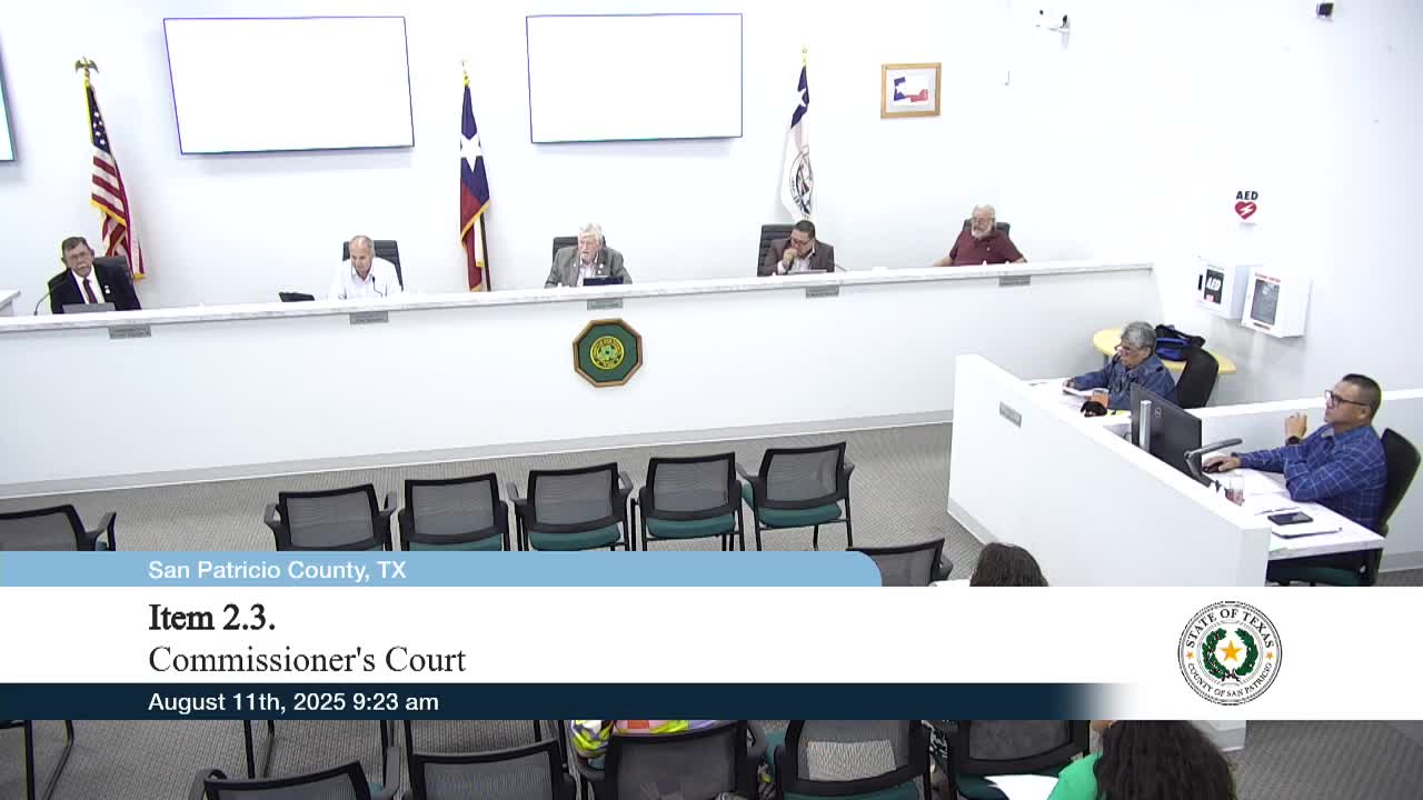 County Budget Approves Funds for Vehicle Replacement and Health Inspection Incentives