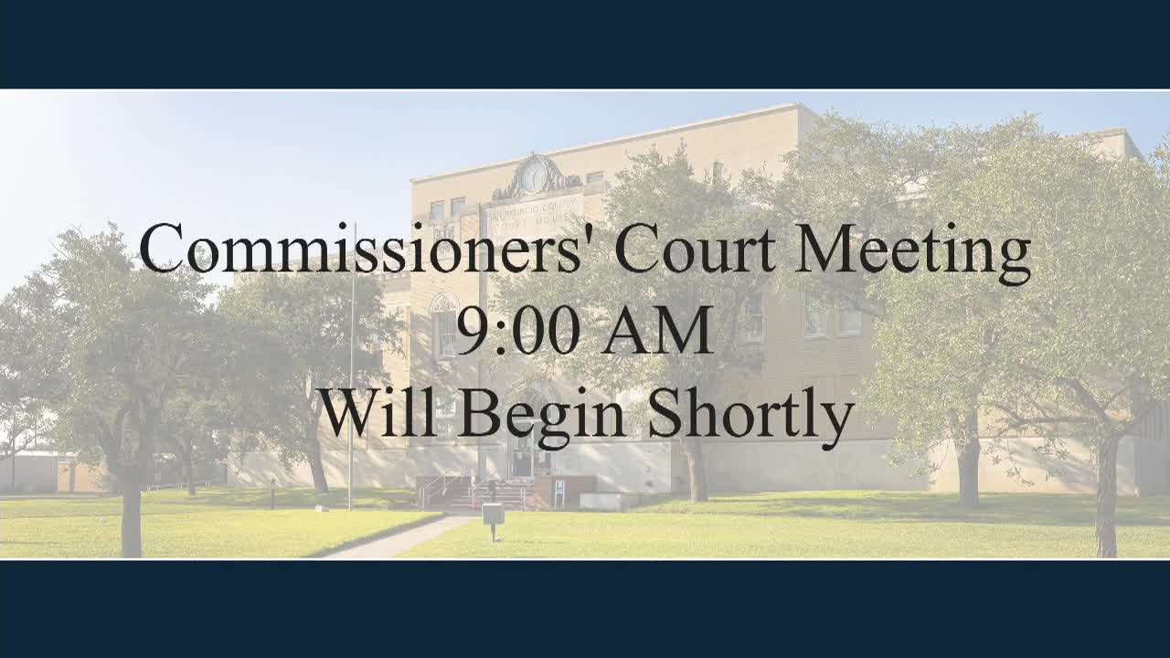 San Patricio County Commissioners Discuss Road Projects and Budget Transfers