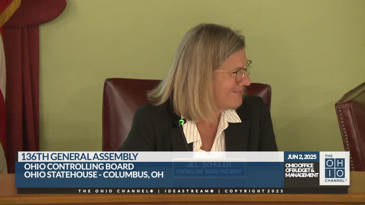 Representative objects as Controlling Board approves robotics equipment for prison career‑tech programs