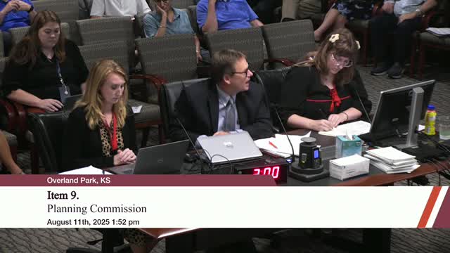 Overland Park Planning Commission approves Riva Ridge residential development application