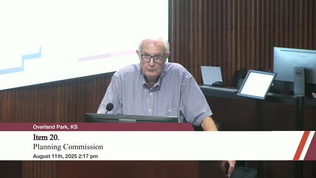 Shawnee Council Reviews Lions Gate Center Design Proposal Amid Walkability Concerns