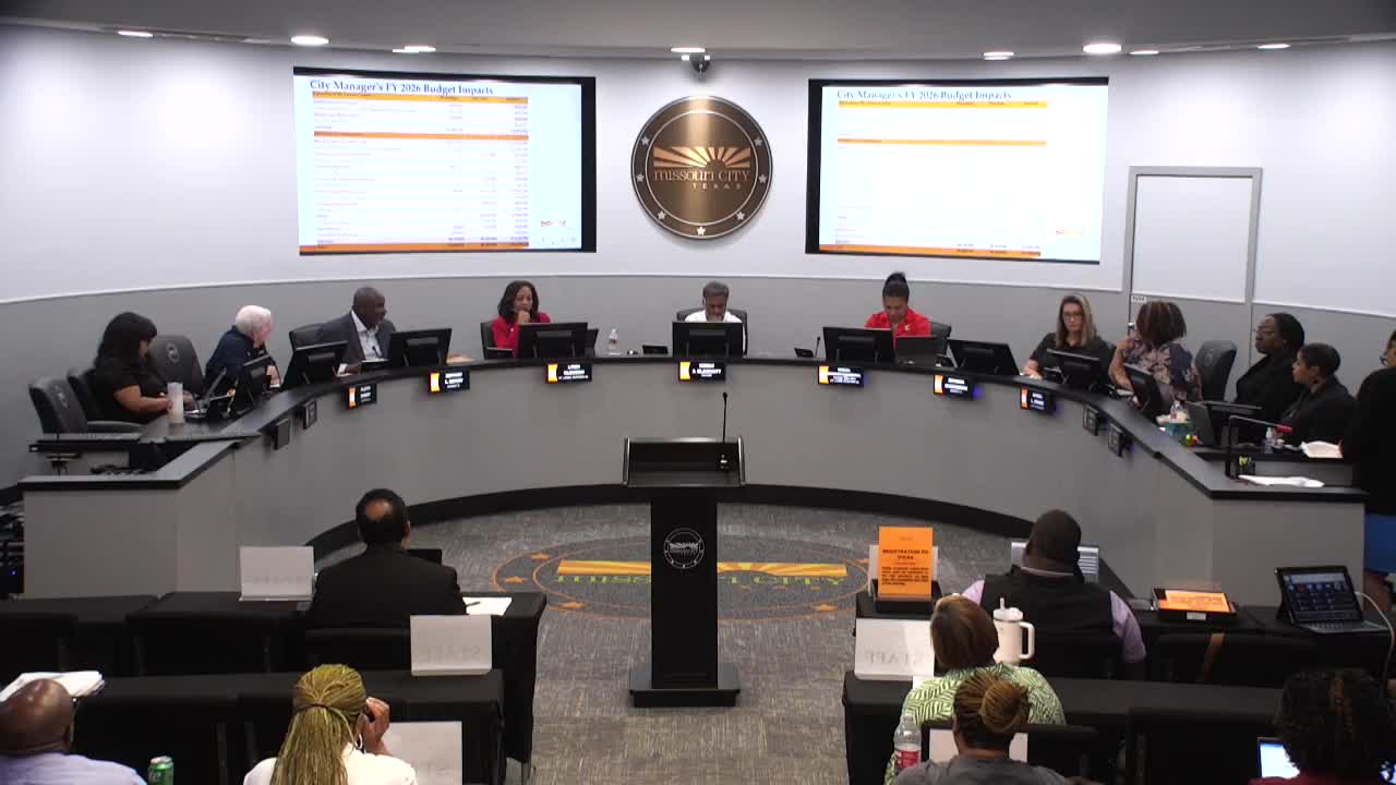 City Council Discusses New Revenue Strategies and Budget Priorities