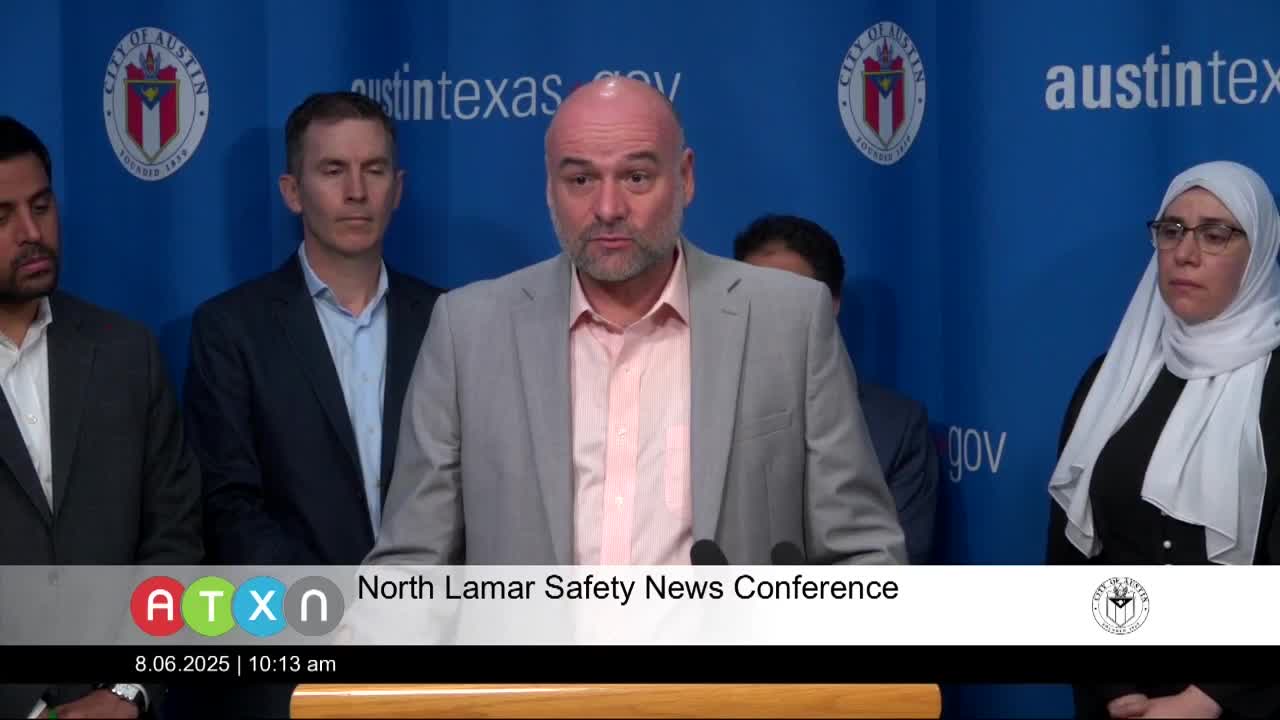 Council Members Cadre and Siegel Address Community Safety Improvements for Austin Mosques