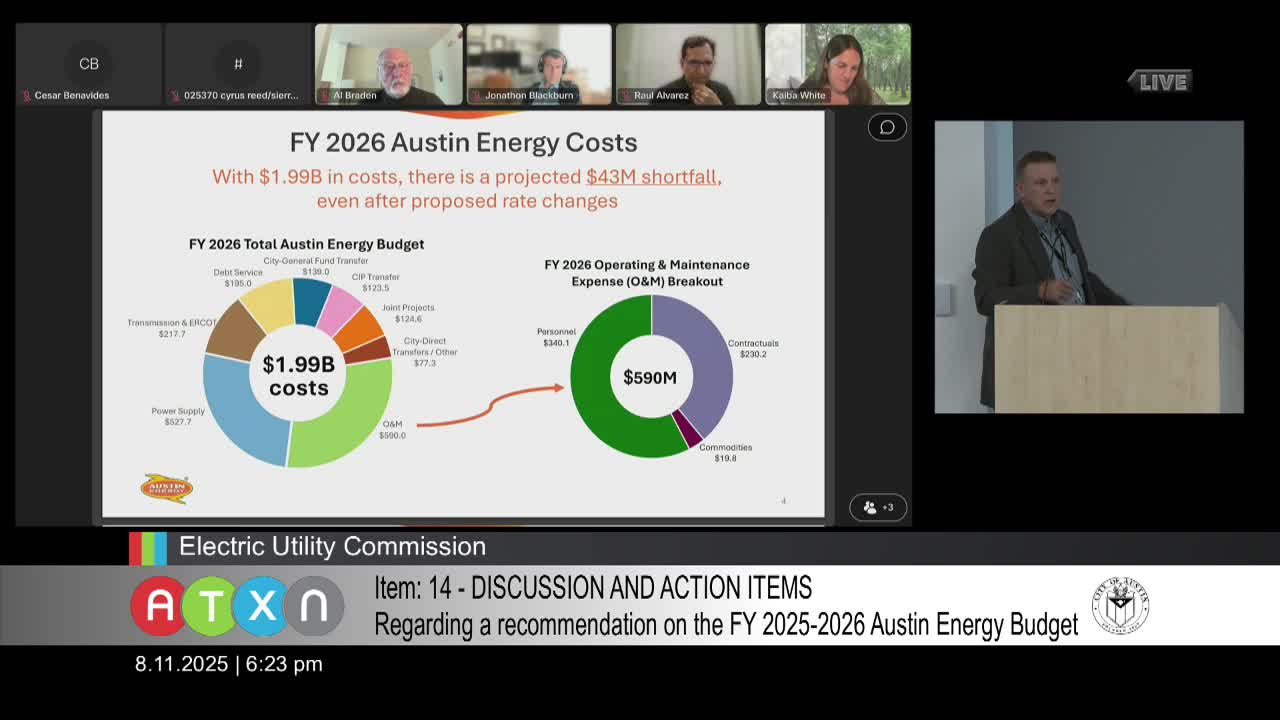 Austin Energy outlines five-year plan to address $130M deficit by 2026