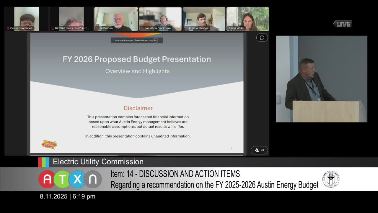 Austin Energy Reviews Financial Health After Four Years of Challenges