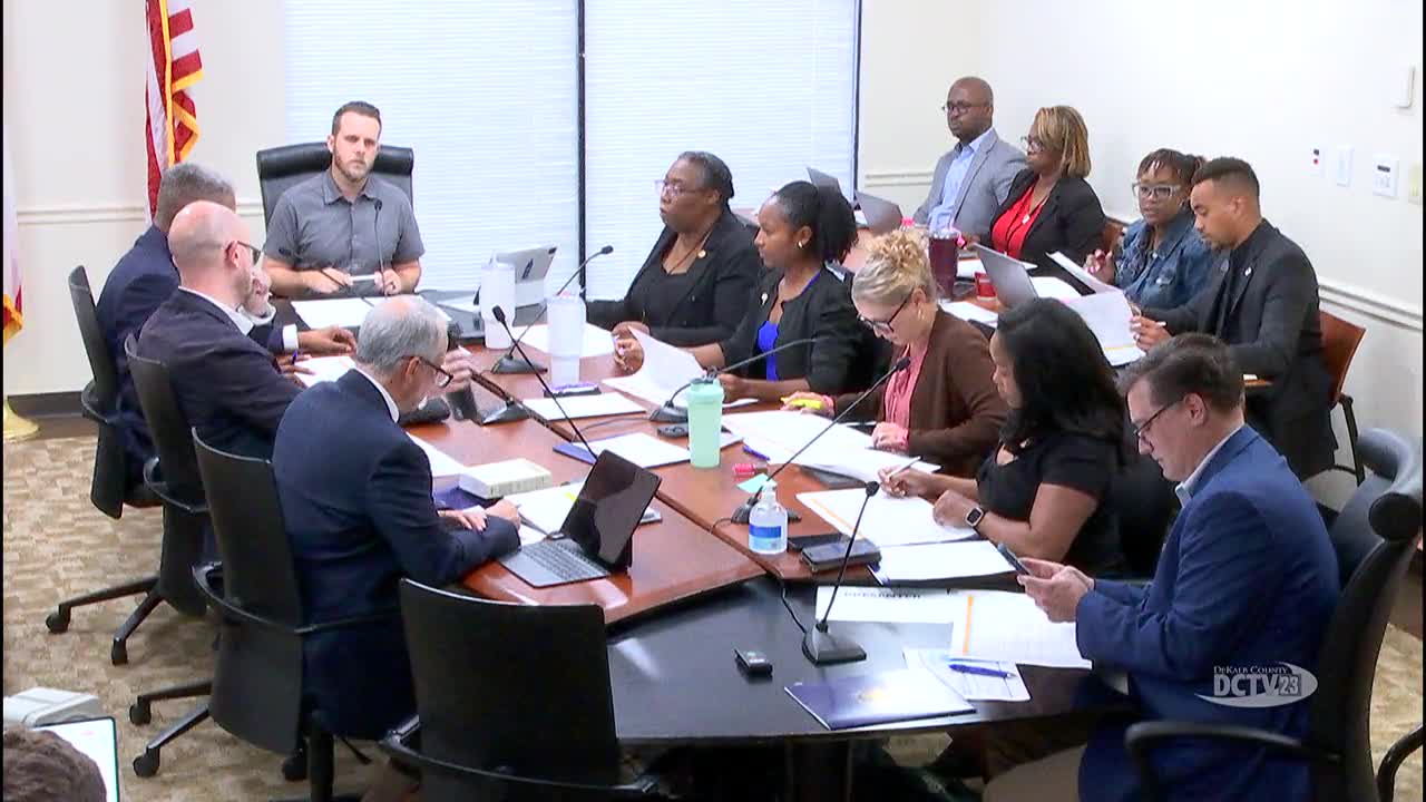 DeKalb County Commissioners Discuss Arts Council and Funding Priorities for 2026 Budget