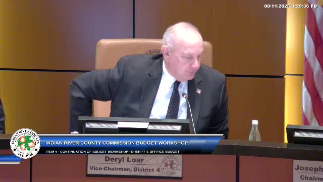 County Board Reviews $12.2M Budget Request Ahead of September Approval Meeting