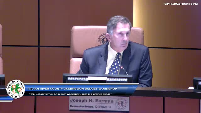 Commissioners Express Frustration Over Sheriff Budget Communication Issues