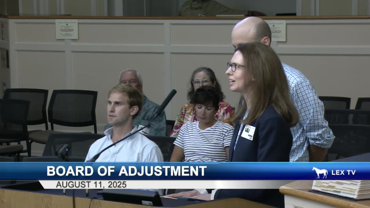 Homeowners Seek Variance Approval at 223 Glendover Road Amid Neighborhood Support