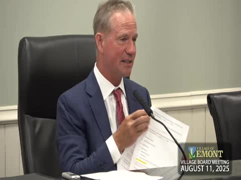 Lamont Village Council Adopts Grocery Tax Ordinance Ahead of State Changes