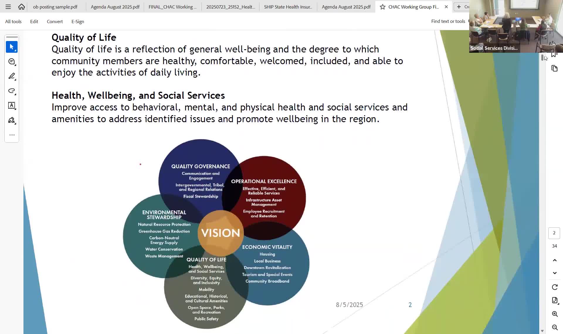 County Health Council unveils comprehensive health plan for community well-being