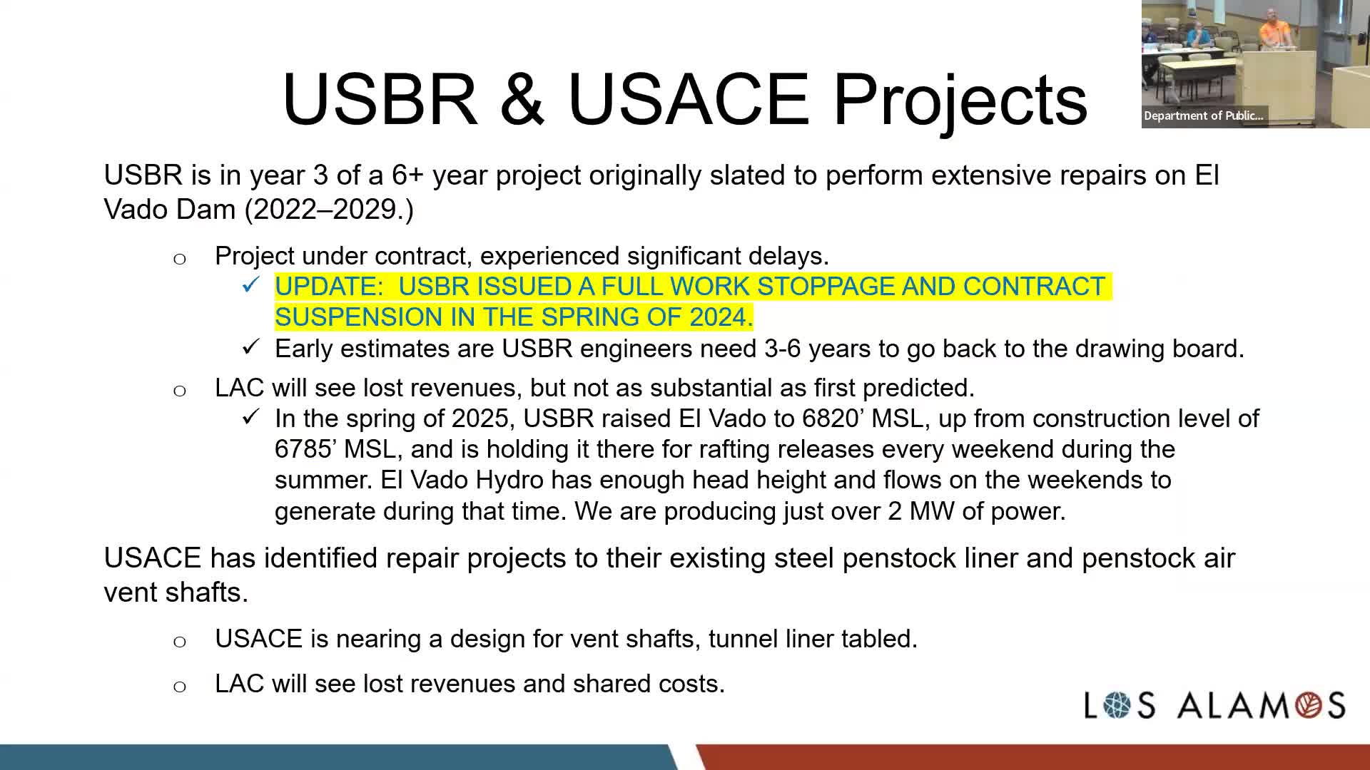 USACE Delays Elvato Dam Repair Amid Southwest Drought Impacting Hydroelectric Power