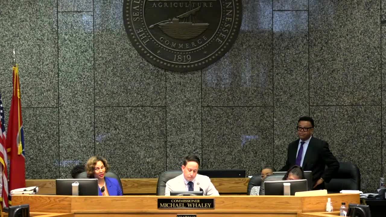Commissioners Suspend Rules for Fourth Vote Between Bradford and Thornton