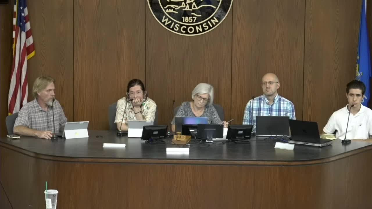 Alder Meltzer advocates for traffic calming measures and tree preservation on Oklahoma Street