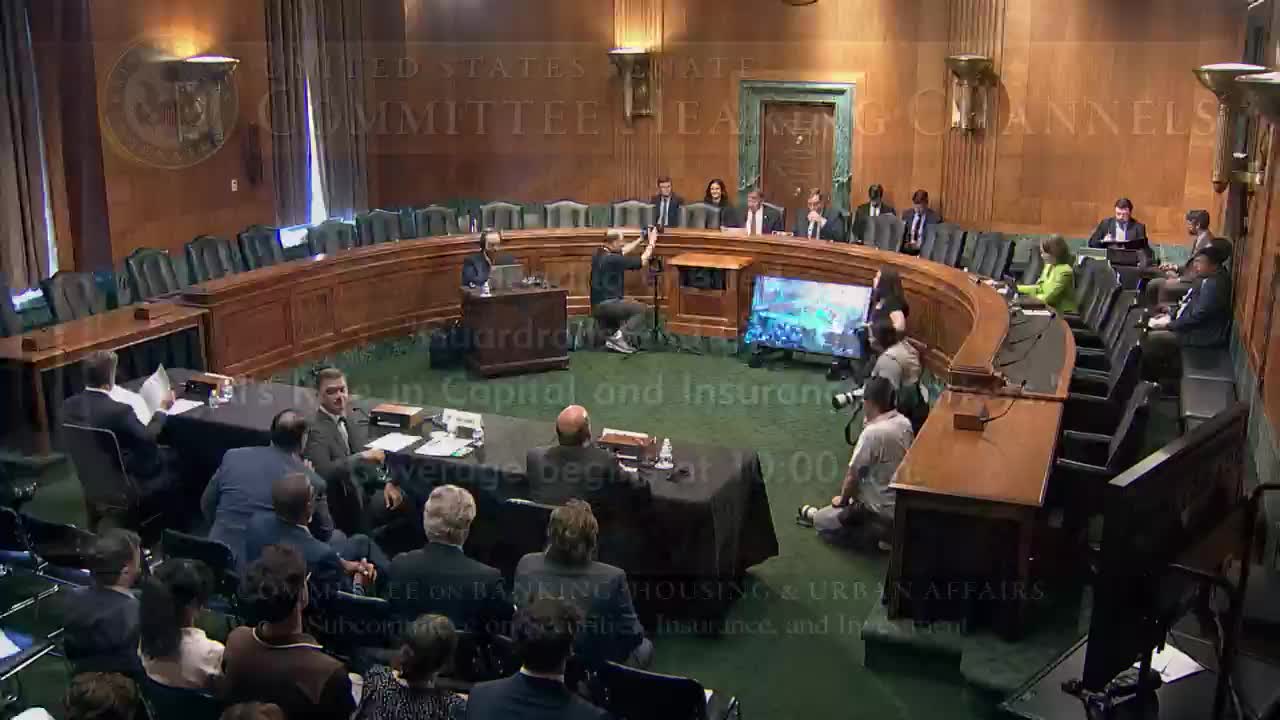 Senate Subcommittee Urges Guardrails as AI Expands in Capital and Insurance Markets