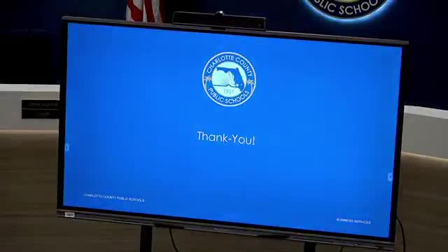 Charlotte County School Board Reviews Budget Impact Before October Student Count Meeting