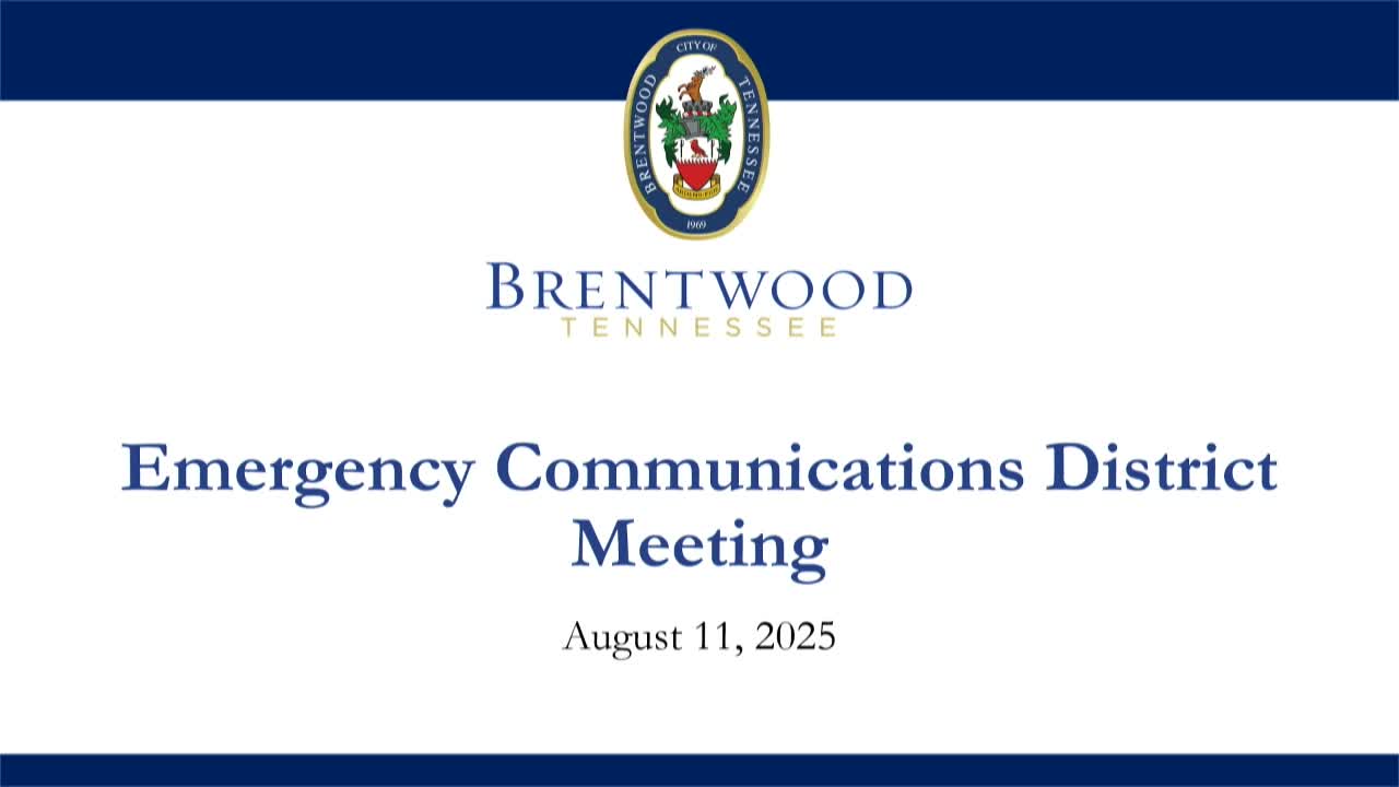 Emergency Communications District Meeting Approves Minutes with Two Abstentions