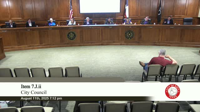 Katy City Council Approves Cybersecurity Enhancements and New City Administrator Contract