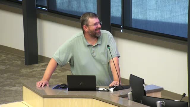 David Balman Presents Land Use Proposal for Foreclosed Property in Benton County