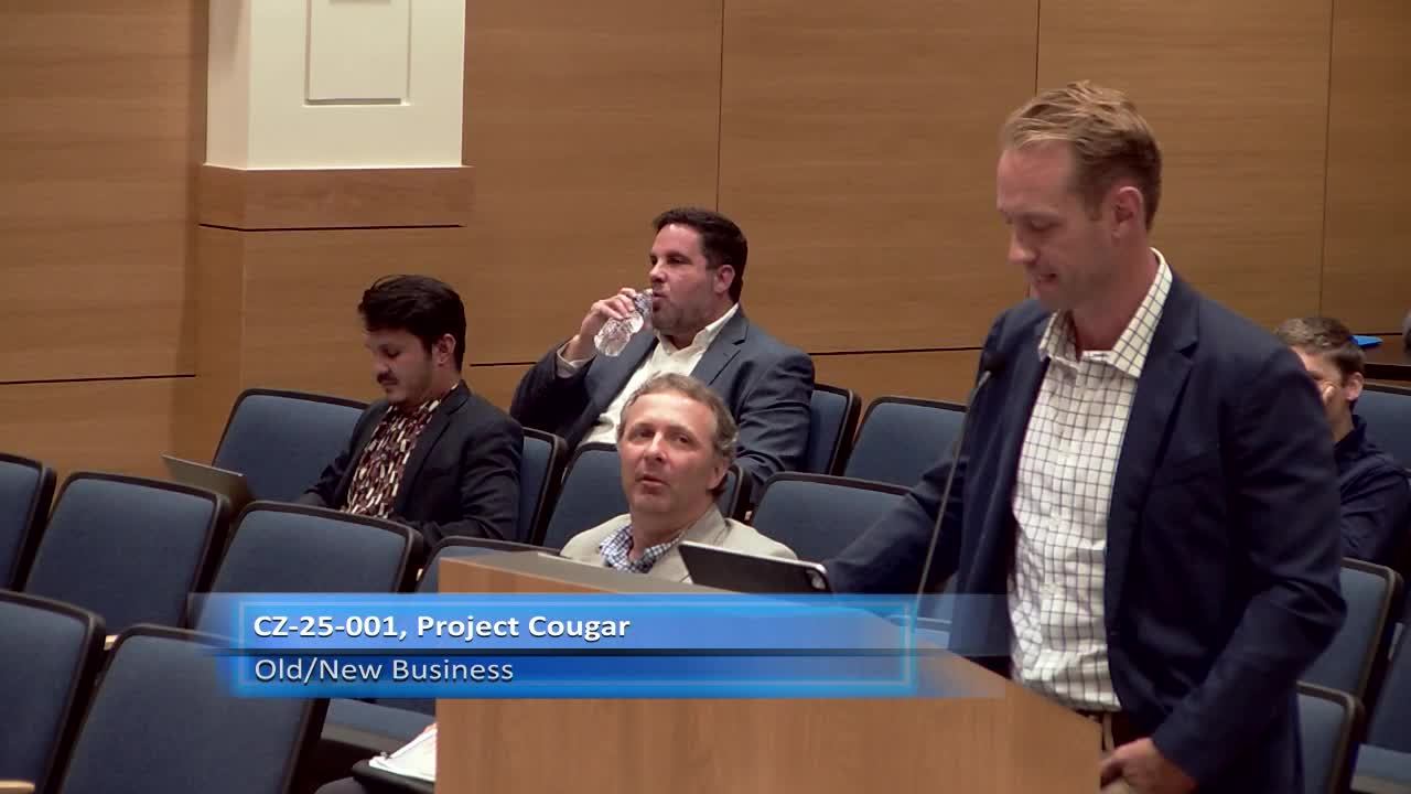 Tim Brent proposes headquarters relocation and tier 1 rezoning for Garner site