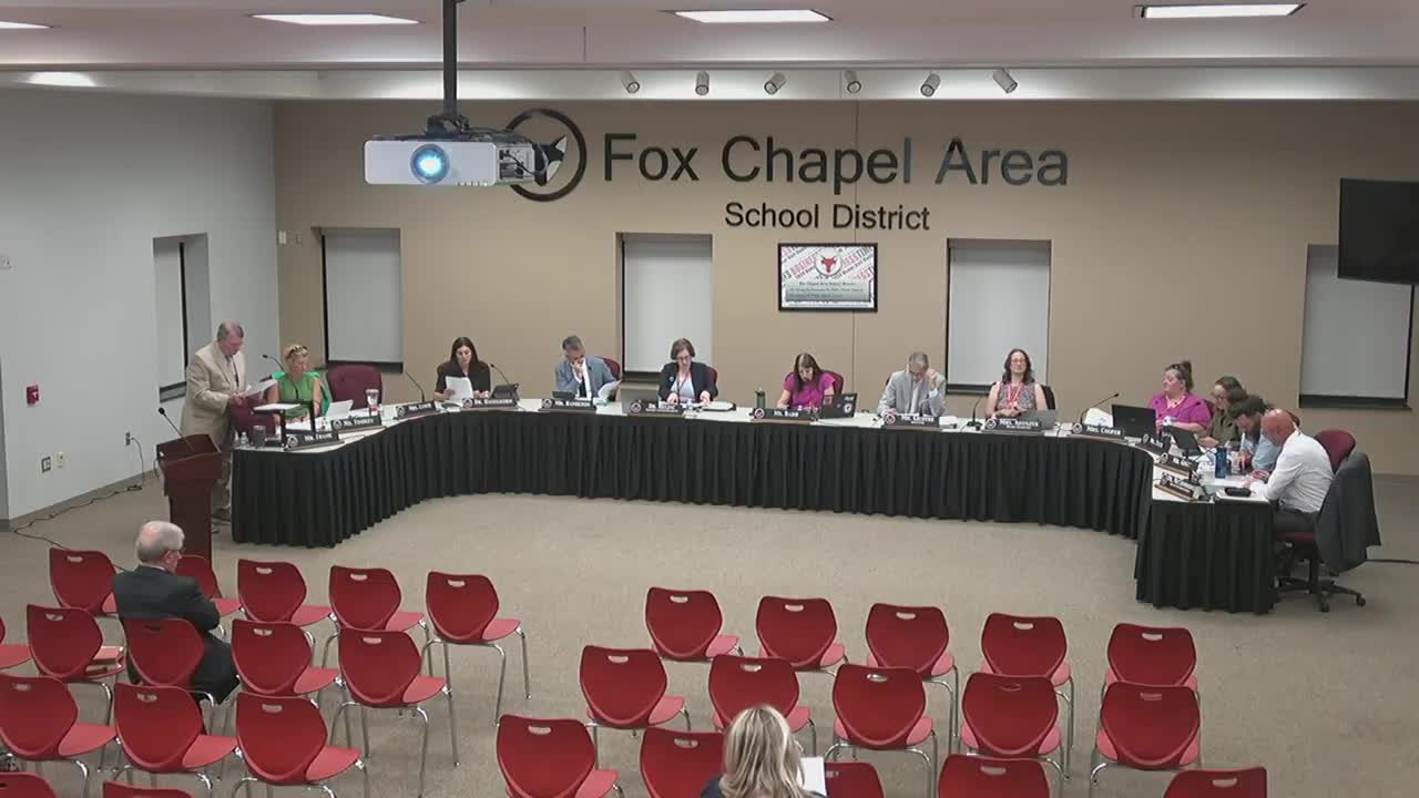 Fox Chapel Area School District Announces Multiple Staff Resignations and New Appointments