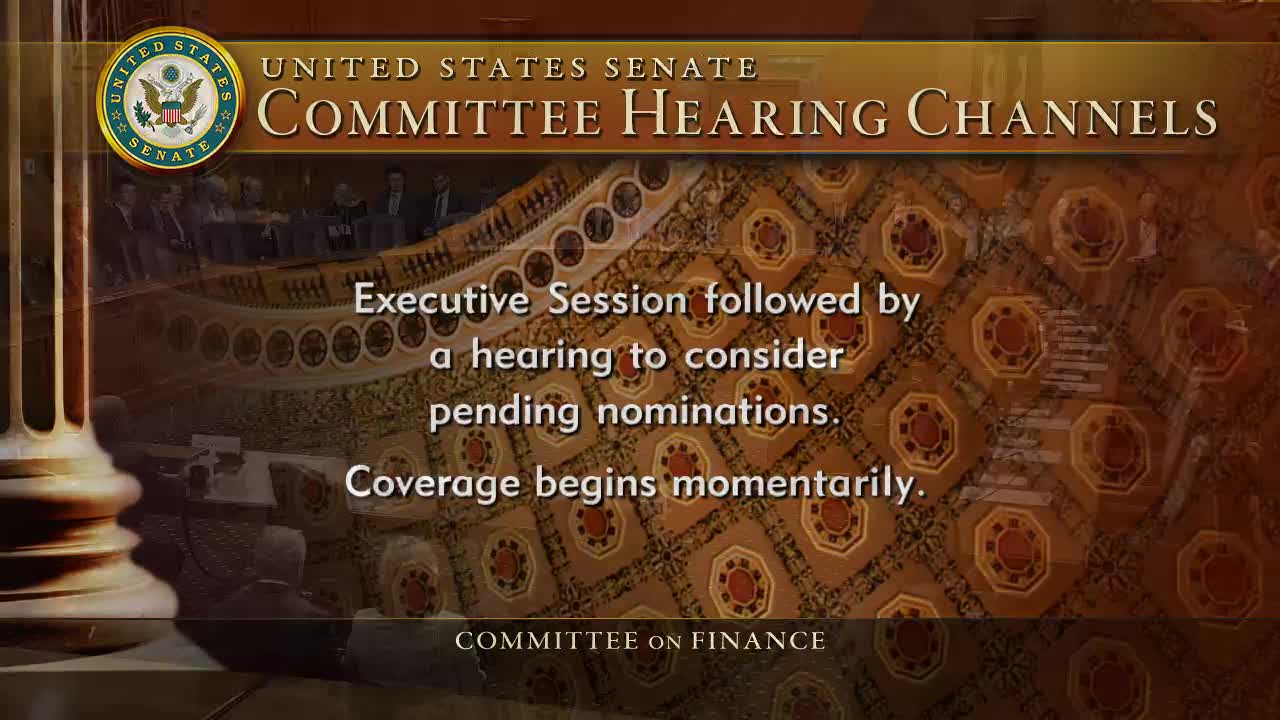 Finance Committee previews votes on McKernan and Adams; Wyden voices opposition to Adams