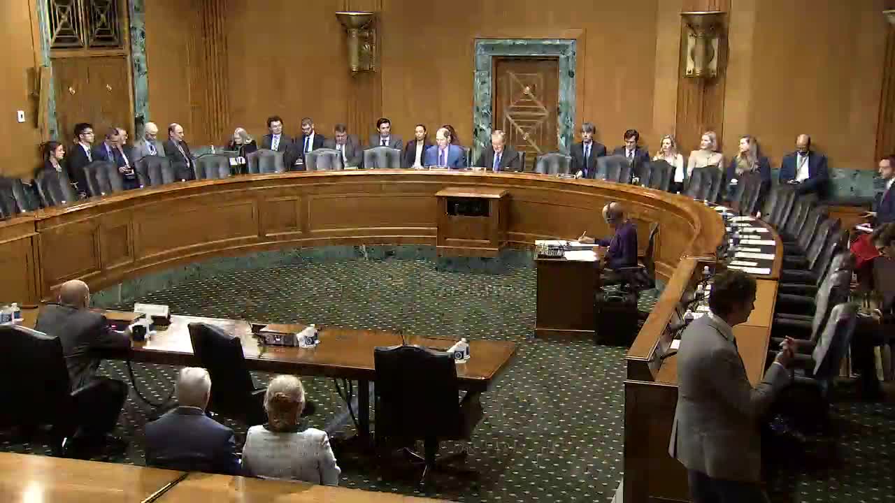 Senate Committee Considers Nominations for Treasury and HHS Officials Today