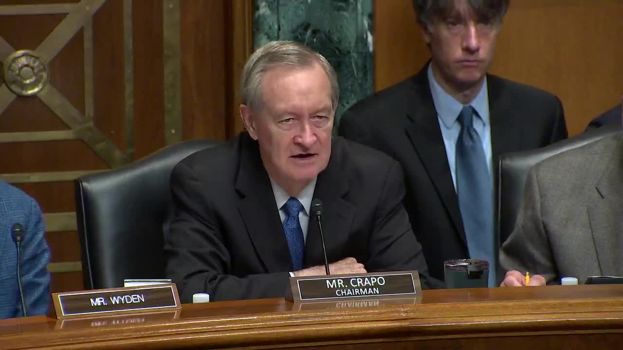 Mr. Stewart Addresses Campaign Finance Questions During Senate Hearing