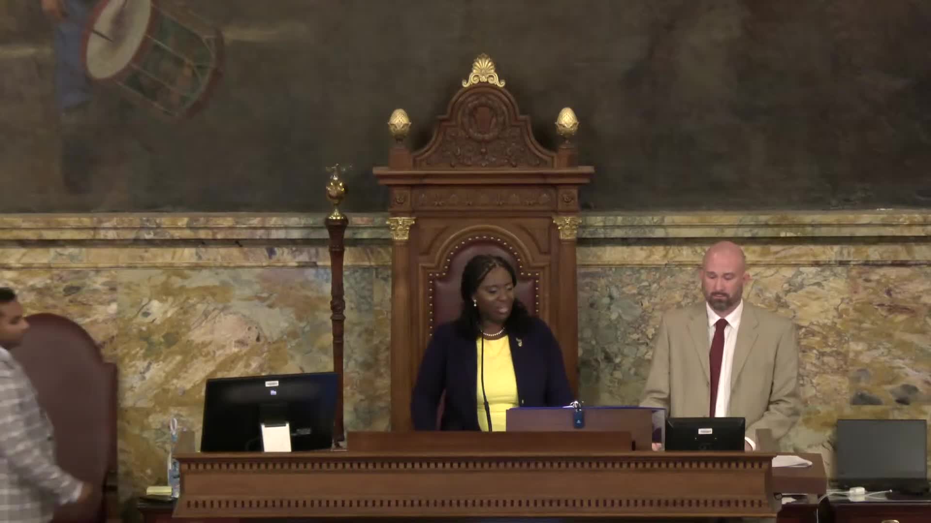 House Welcomes Special Guests During Session Including O'Neil Family and Local Youth