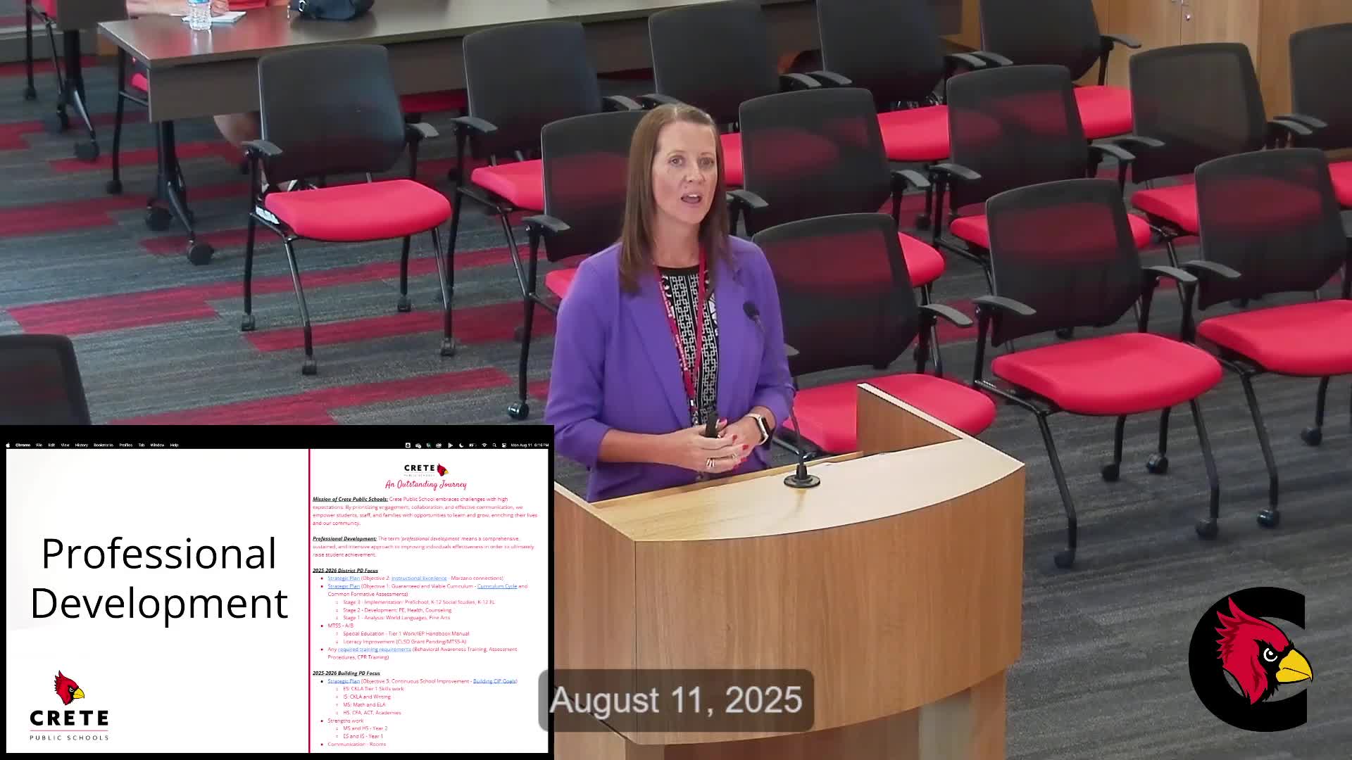 Teachers Complete Behavioral Awareness Training and Prepare for New School Year