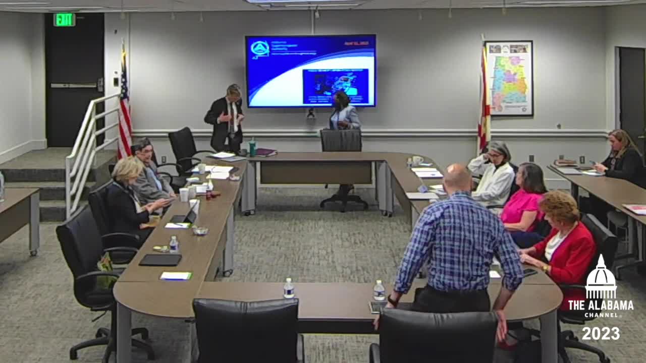 Carrie Hill presents state's cybersecurity supercomputer program at meeting