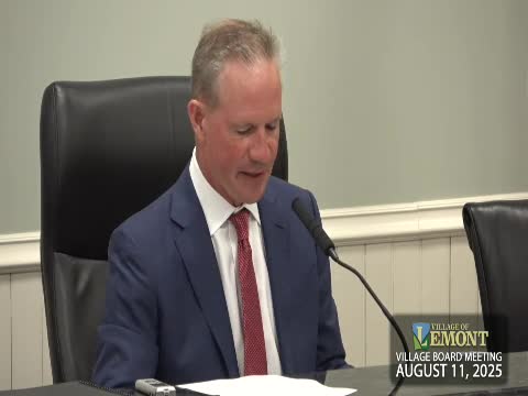 Lamont Council Considers Ordinance for Grocery Tax Amid Public Interest