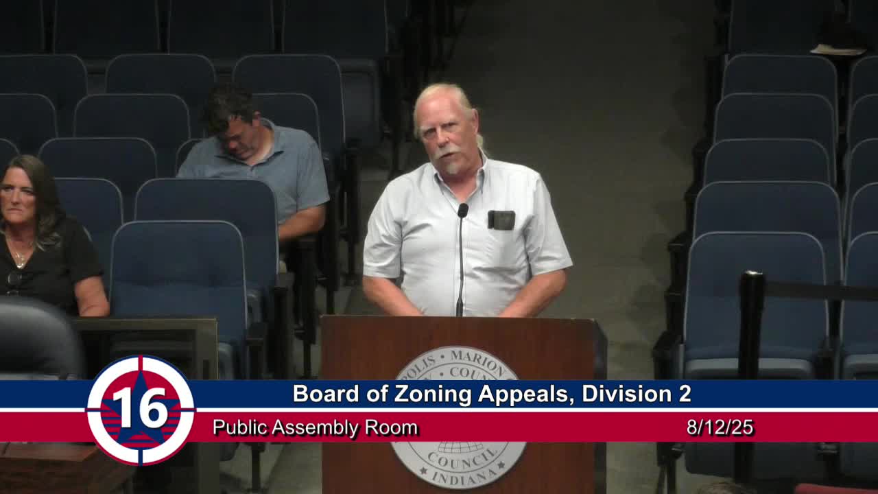 Center Township Board Denies Variance for 23-Foot Carriage House at 1337 Olive Street