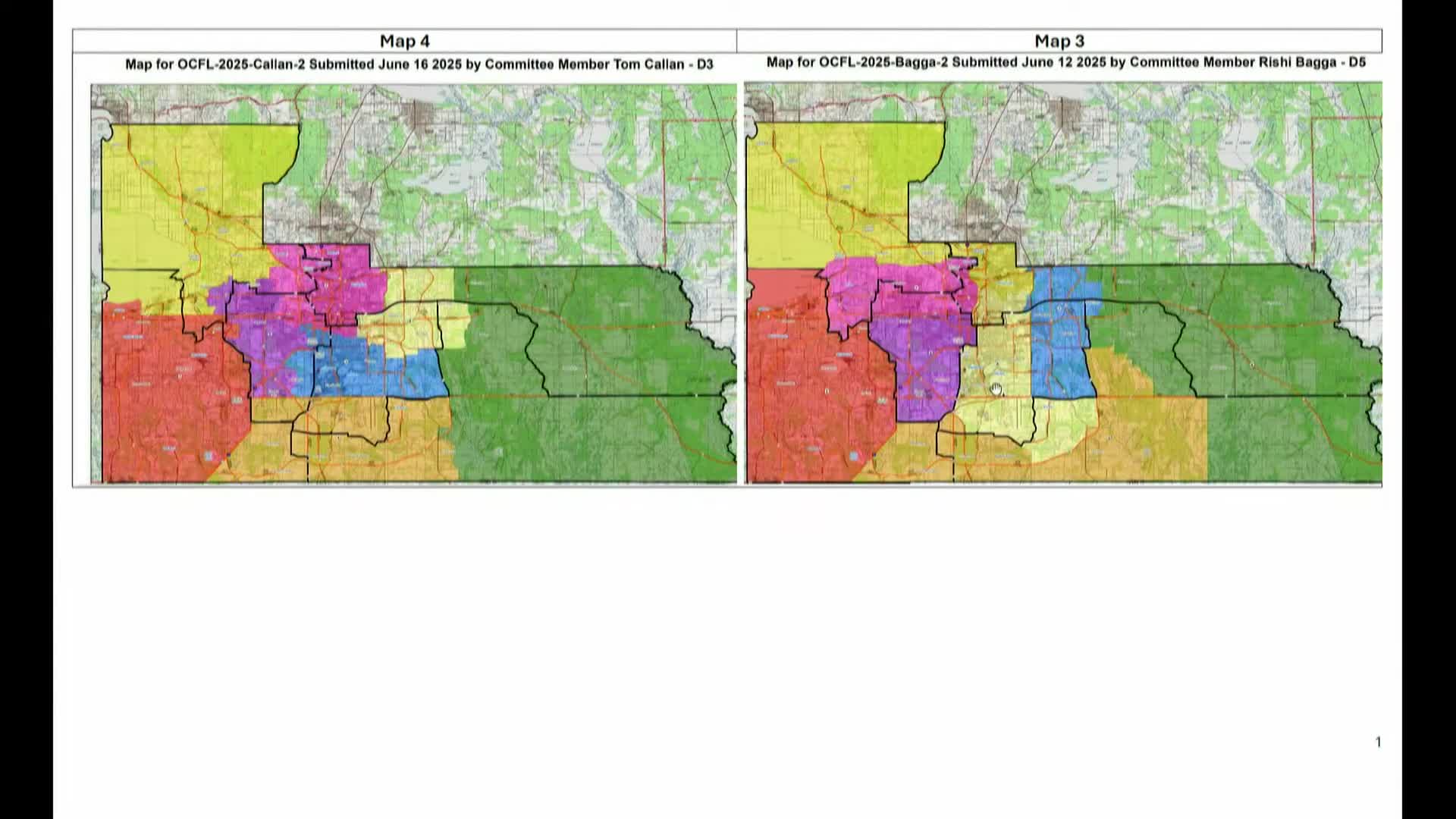 Committee Reviews Orange County Redistricting Maps Amid Community Concerns