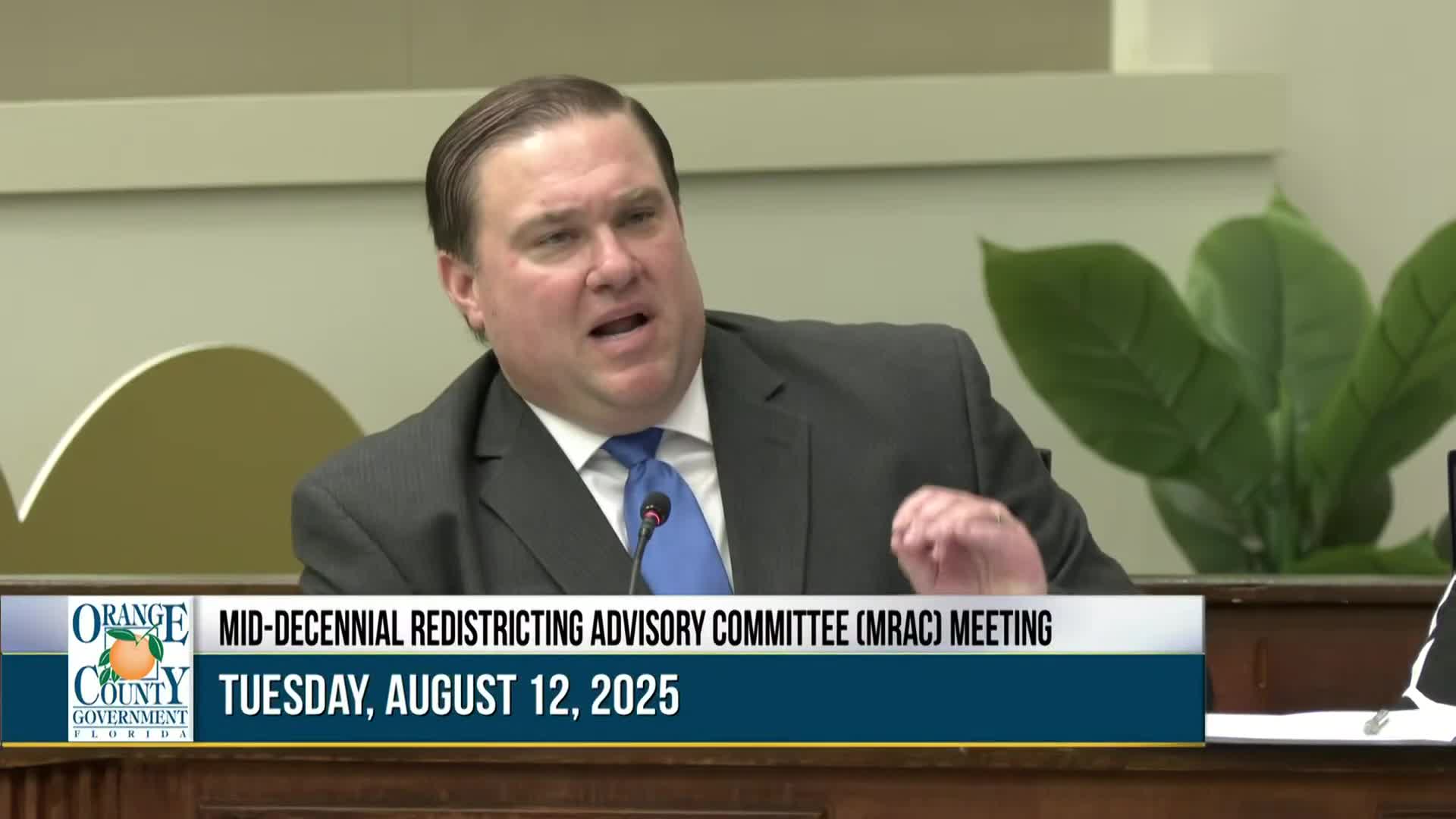 Commissioner Olszewski Advocates for Community-Centric Maps in Orange County