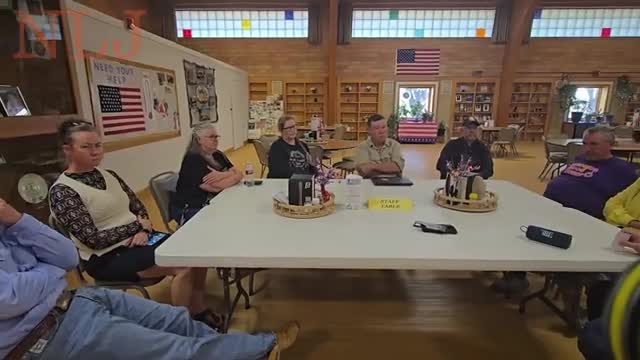 Brad McKee hosts EMS training meeting with community leaders and stakeholders